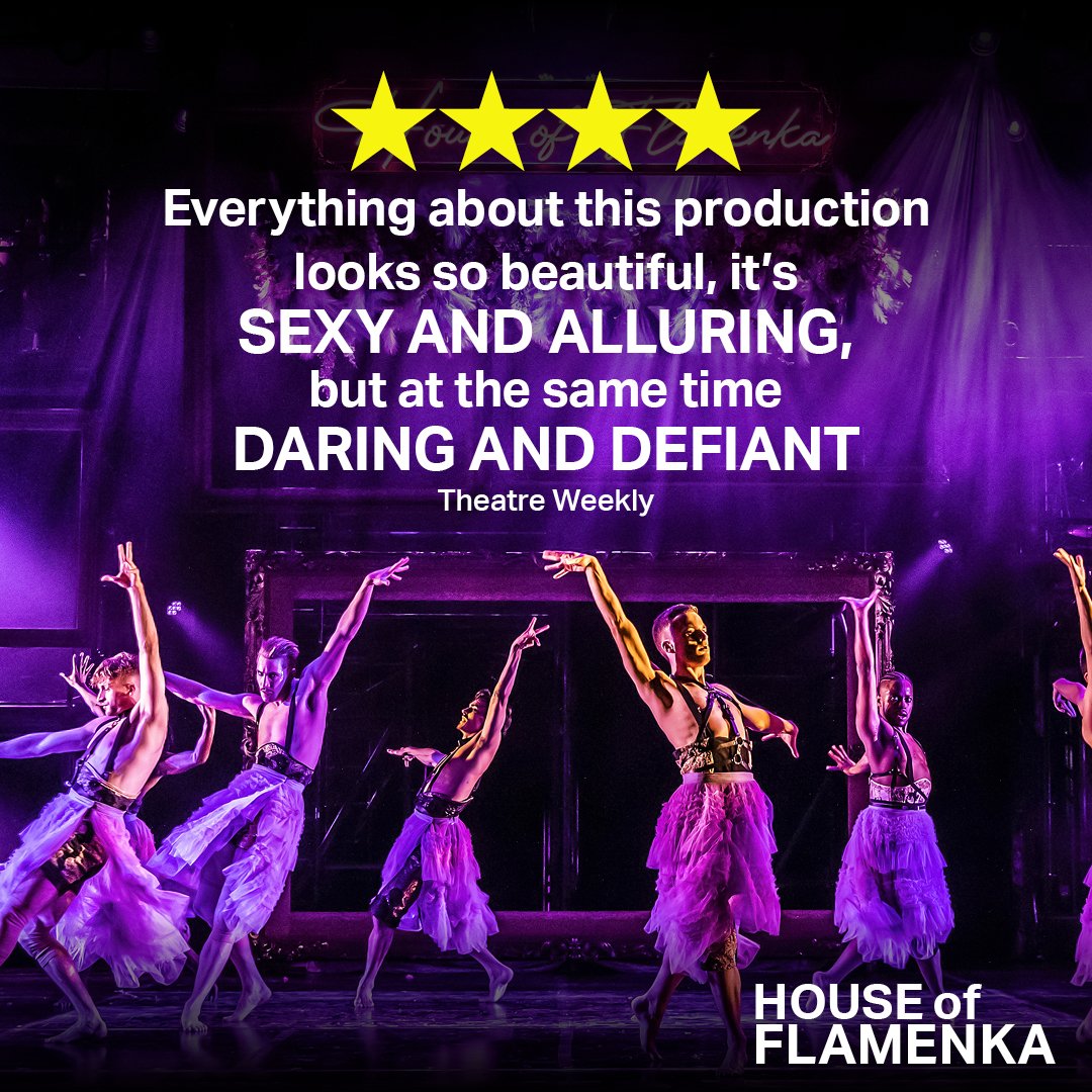 ONLY 4 MORE SHOWS! 'House of Flamenka' directed by @arlenephillips ends its critically acclaimed run at @Sadlers_Wells Peacock Theatre on Saturday! https://t.co/kT2HMM6hne @theatre_weekly https://t.co/QxtSEbPxcr