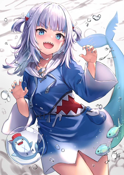 ぼこぼ↑こにするぅ～#gawrt #gawrgura #hololive #HololiveEN 