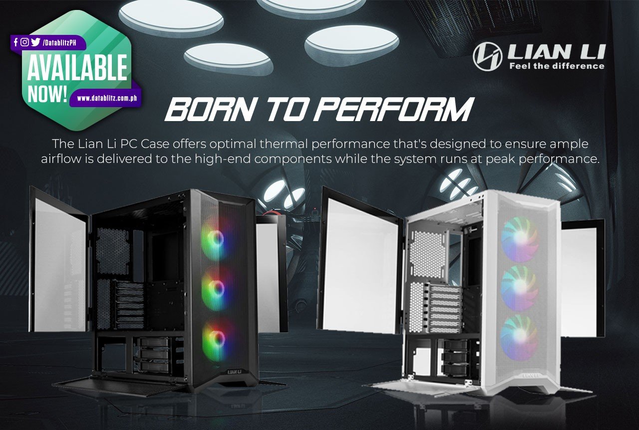DataBlitz on Twitter "BORN TO PERFORM. Lian Li PC Case will be