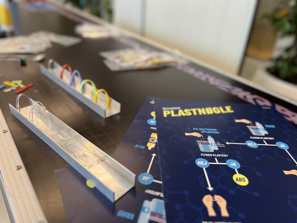 LIFEFonden's tweet photo. Vi har selvfølgelig også selv planlagt undervisning til #girlsdayinscience - om forskellige plasttyper fra forløbet #Plastmissionen https://t.co/tpvcLqhJns