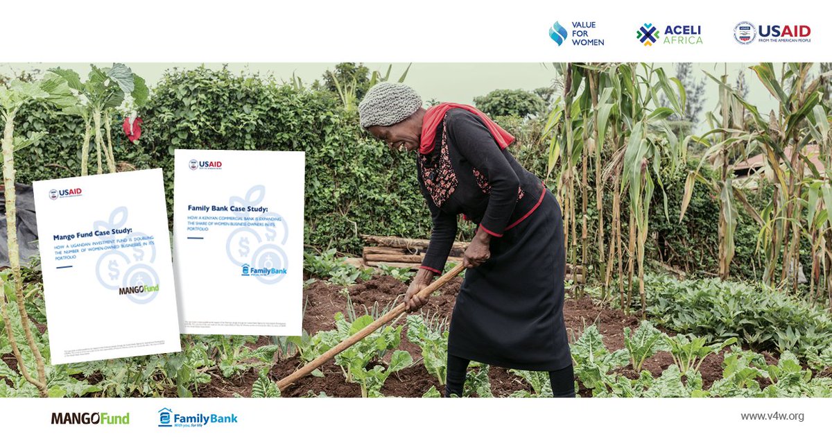 anne_maftei's tweet photo. Have you read our case studies on how two East African financial institutions are increasing their lending to women-led businesses? Read the @MangoFund and Family Bank case studies here > https://t.co/EyqIM3pP4w https://t.co/5MabtUib2J @AceliAfrica @ValueforWomen https://t.co/H1vGcmGvk8
