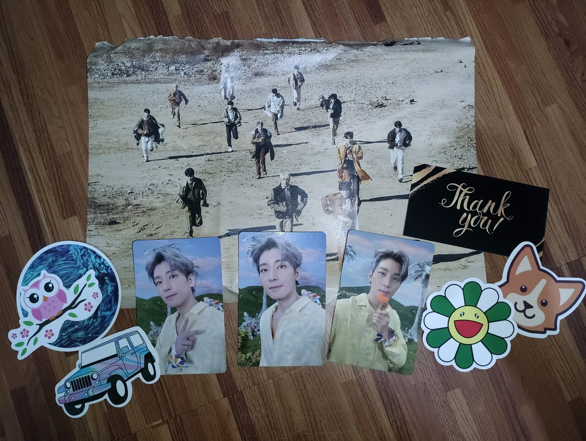 wonwooed29's tweet photo. π from @kimjeonhauls
Wonwoo New Beginning pcs came home safely today! π«ΆπΌπ«ΆπΌ Seller is very responsive and accommodating to my requests. Thank you so much!! #kkltproofs
Special thanks to @_iskartz for hosting this hatian! π«ΆπΌπ«ΆπΌ https://t.co/zUy7RblrMY