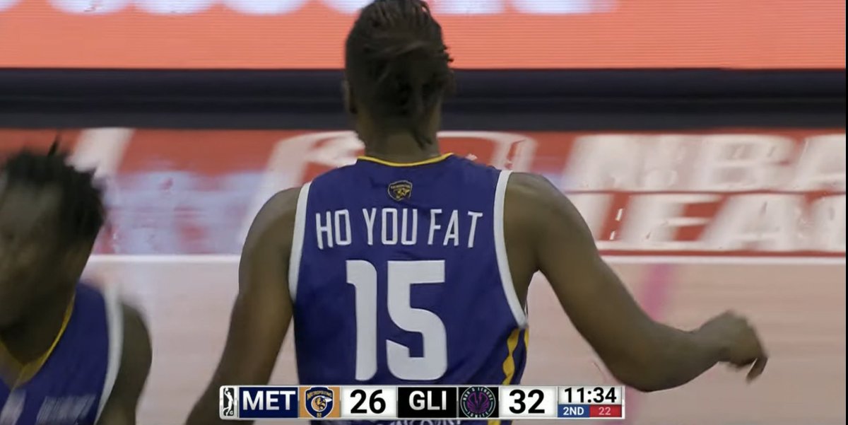 I was today years old when I learned about Steeve Ho You Fat! 🏀🤣