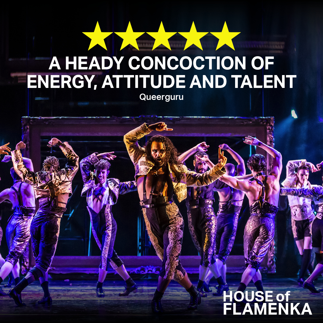 ONLY 4 MORE SHOWS! 'House of Flamenka' directed by @arlenephillips ends its critically acclaimed run at @Sadlers_Wells Peacock Theatre on Saturday! https://t.co/kT2HMM6hne @queerguru https://t.co/ihv3wxFgVh