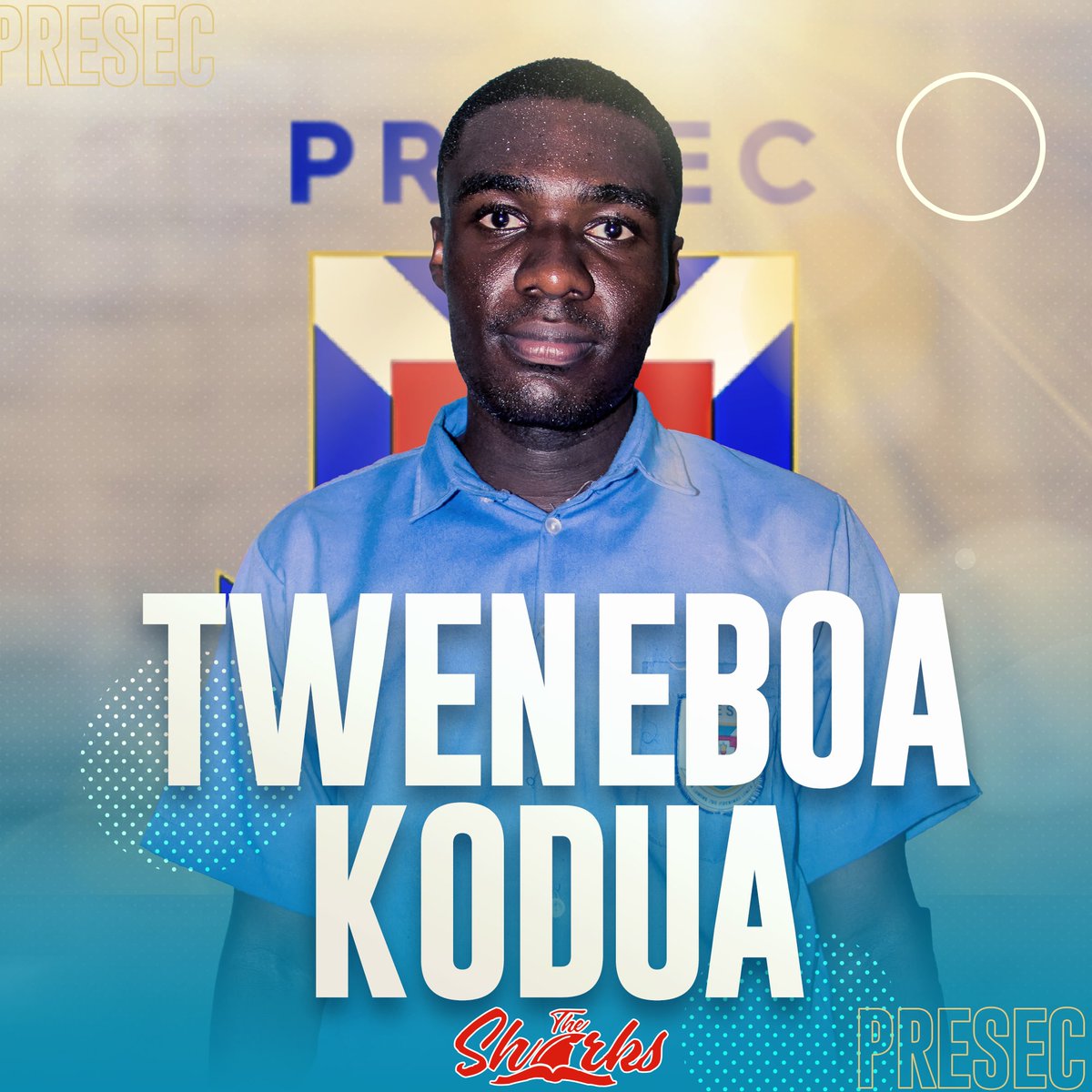 thesharksquiz's tweet photo. Meet the boys from Team Presec Legon
- Alexander
- Alfred
- Augustine
- Tweneboa Kodua
- Ernest
#TeamPresec
#Sharks5Final https://t.co/YCtOR8UEhL