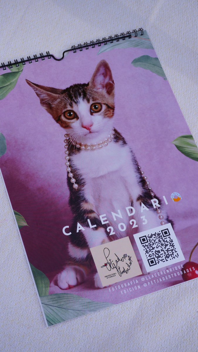 Pet_Trobades's tweet photo. ¡YA ESTÁN AQUÍ NUESTROS CALENDARIOS 2023! 🗓️

Puedes comprarlo a través de nuestra web, reservar por redes sociales o acudir a eventos ☀️

Algunxs de nuestros protas son Everest, Lebrón, Almíbar, Mambrú o Colmillo ❤️

Su precio es de 5€

https://t.co/Kap8LcZVsn https://t.co/EVhlsMufWA