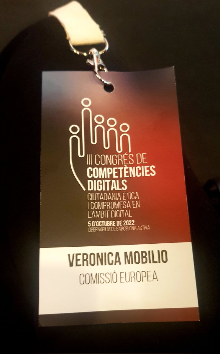 It has been an honour to present the EU #DigitalEducation Action Plan 2021-2027 at the III Congres de Competencies Digitals in Barcelona