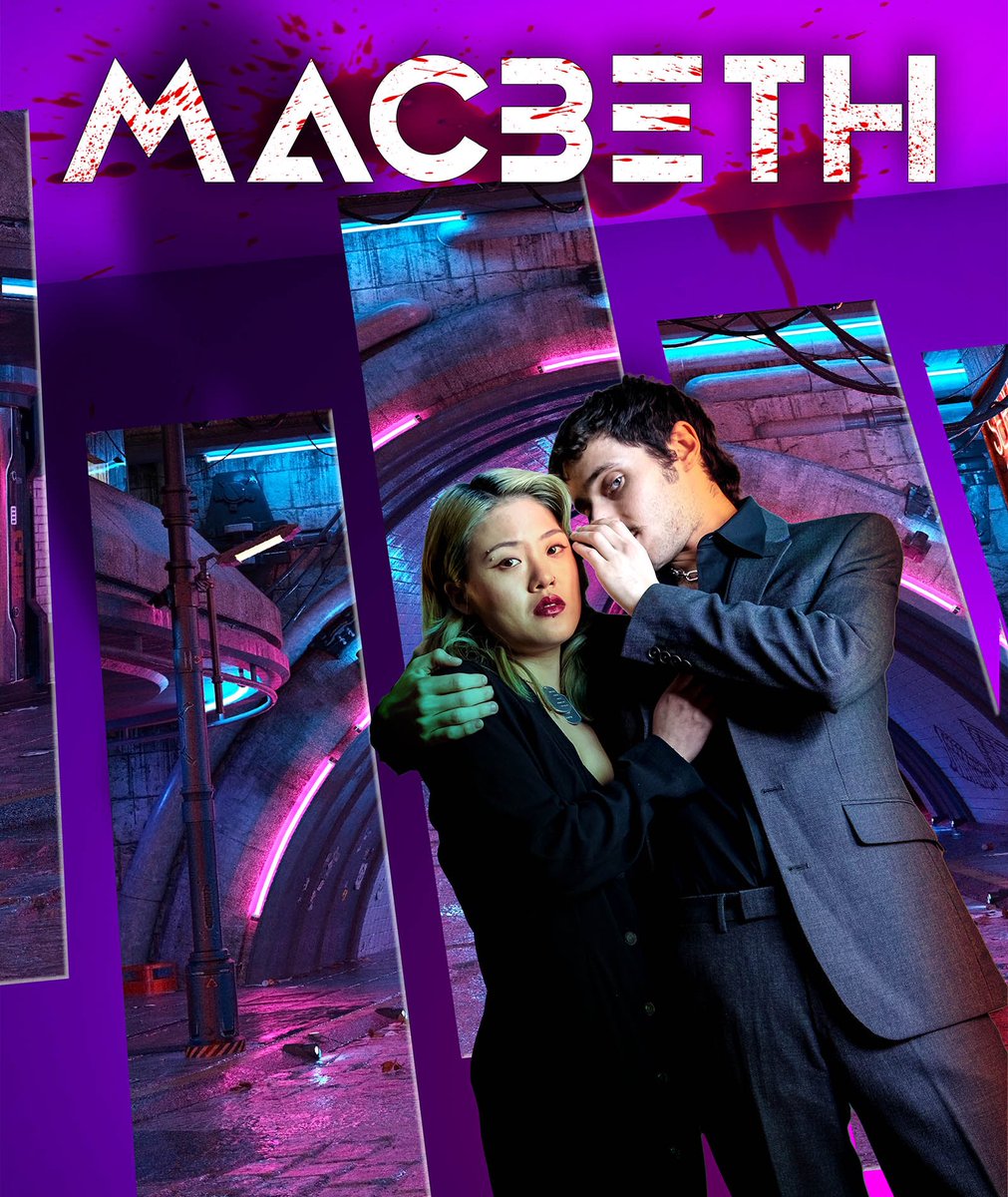 Here we go!📣ANNOUNCEMENT📣

We are VERY excited to announce the Spring 2023 tour of our retelling of Macbeth, transforming Shakespeare’s tragic tale of ambition, destiny &amp; downfall into a neon noir thriller.

All the dates &amp; venue details here #MacbethITD imitatingthedog.co.uk/macbeth