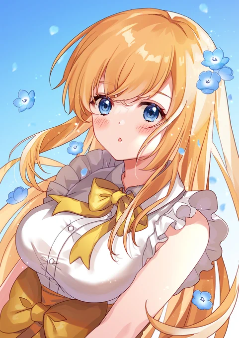 #あなたのあお色の作品を見せてください 