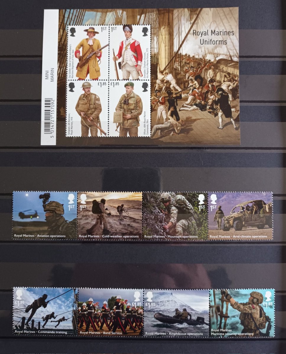 New GB set - Royal Marines. A really attractive set.