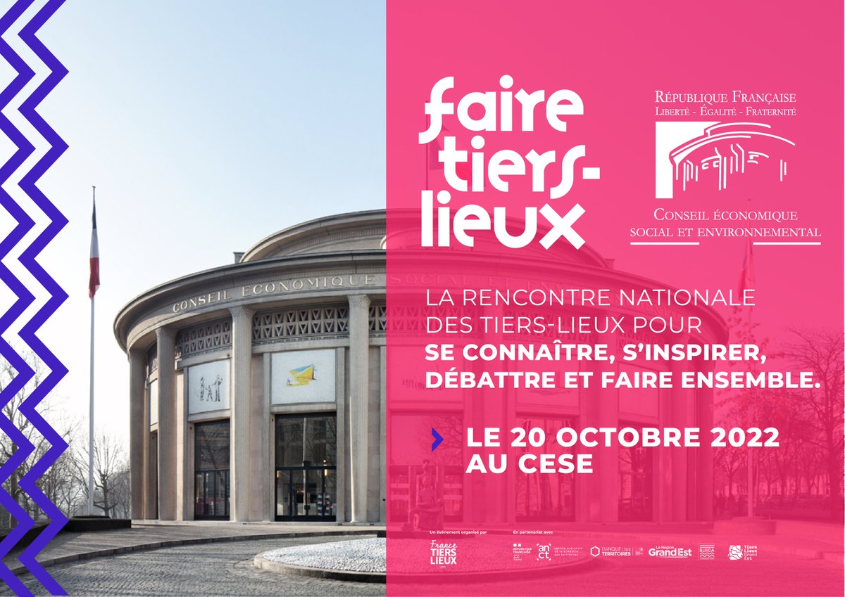 🚨 J-12 FAIRE TIERS-LIEUX à @BLIIIDA 
Le #programme complet est disponible !
​​👉​ ​bit.ly/3MmQIet 

Réservez votre place pour le CESE 
​👉​ ​bit.ly/3Ma3tZm

#faireteirslieux <a href="/frtierslieux/">FranceTiersLieux</a>