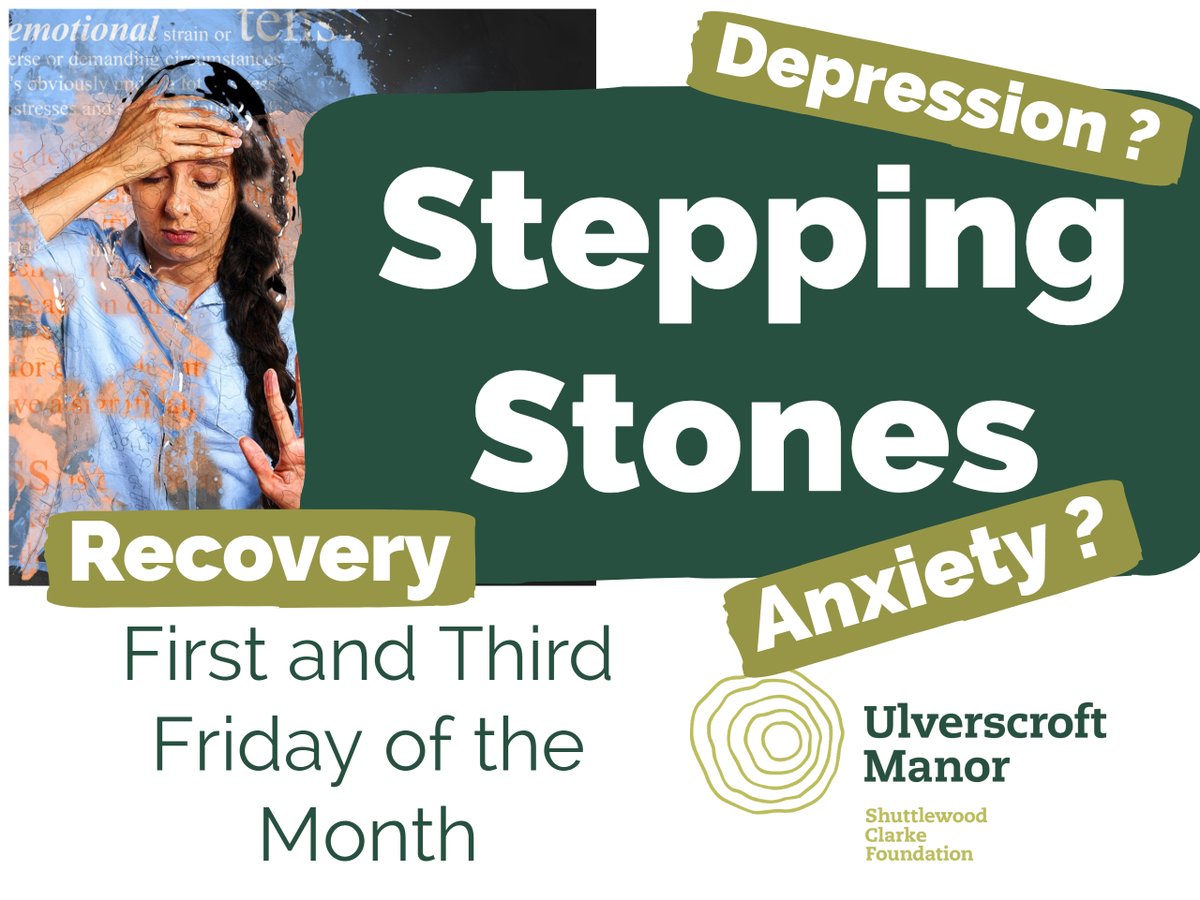 Stepping Stones – 7th October - Balancing Life – Feeling Better - call 01530 245860 #MentalHealthMatters #MentalHealthAwareness #recovery #anxiety #depression
