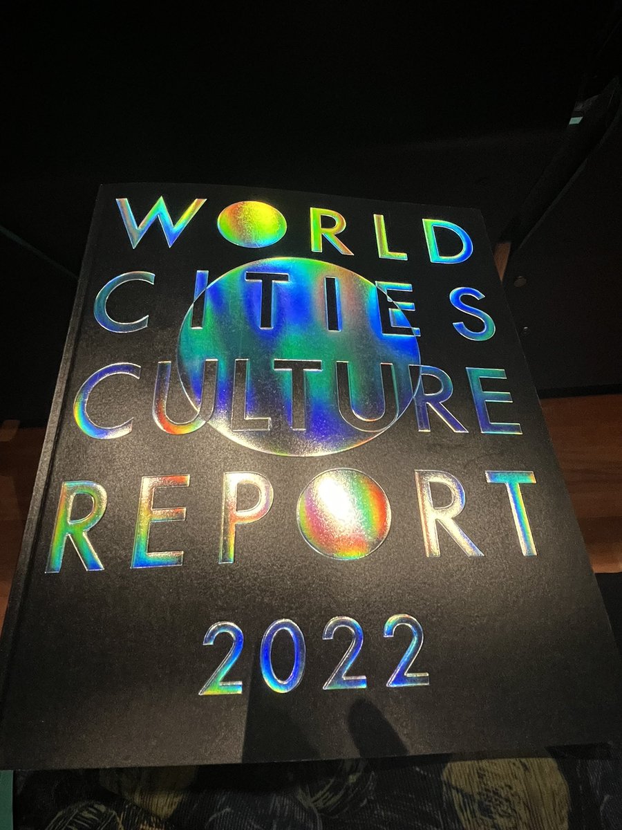 JackieMcnerney's tweet photo. Just launched #wccf_report2022 in our wonderful host  summit city #WCCF_Helsinki2022  by @justinesimons1. A deep dive into how the pandemic changed culture in 40 cities across the world. https://t.co/7xlj5km7bJ