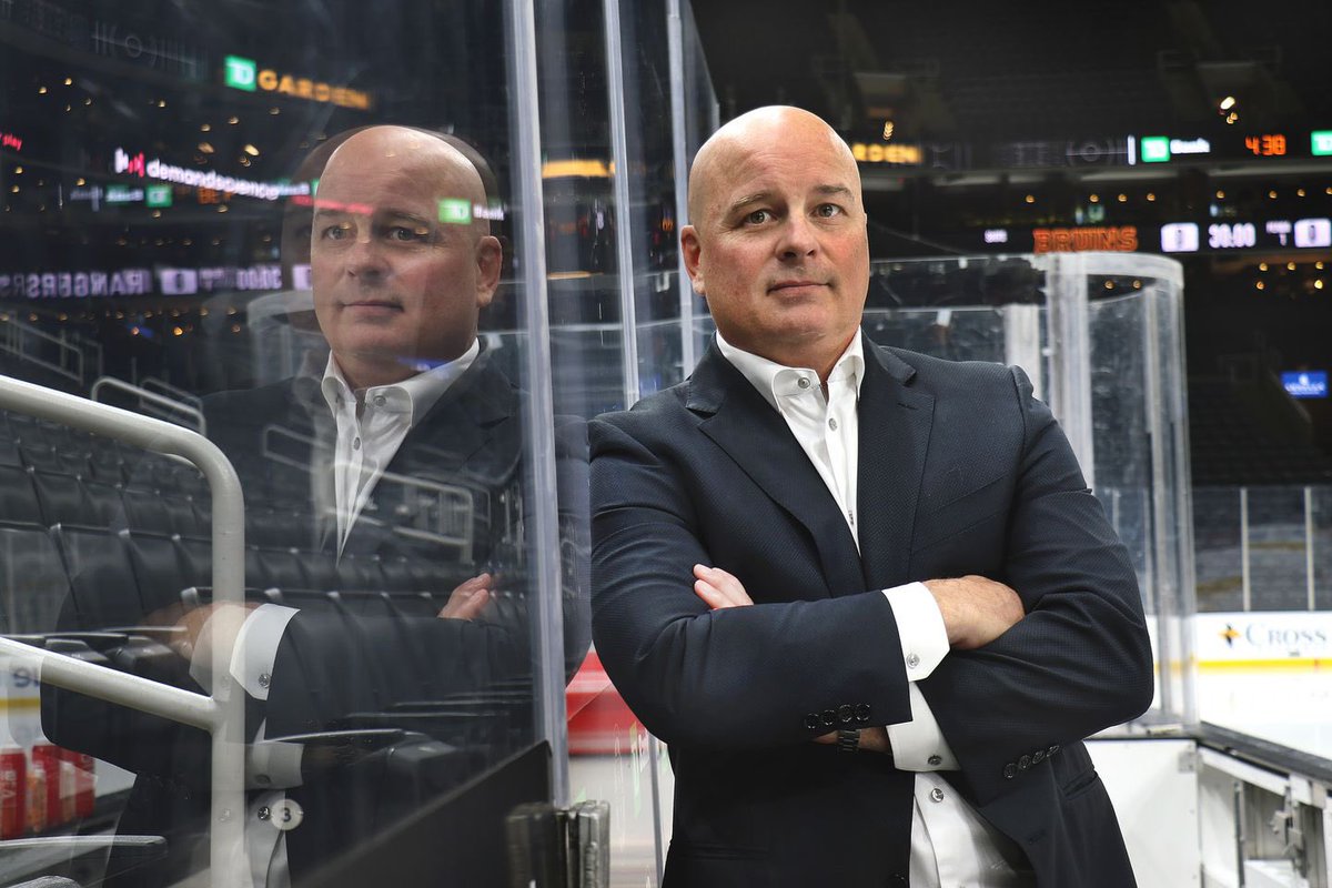 mattyports's tweet photo. If Jim Montgomery eventually wins it all, his day with the Stanley Cup would be a day of gratitude. It would be beautiful. 

It would be another day in the fight. 

My profile of the Bruins coach: 

 https://t.co/b4pFBThZ6h via @BostonGlobe https://t.co/PmT2Zjnhtz