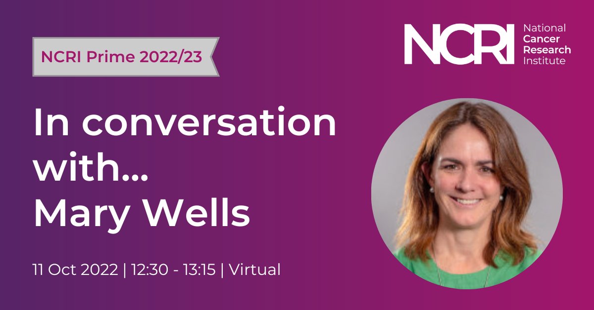 NCRI_partners's tweet photo. Next week we will be hearing from @elenamarywells Deputy Director of Nursing at @ImperialNHS about her career and achievements. NCRI Early Career Researcher Forum member @J0Bird will be asking the questions!

Register for free 👉 https://t.co/2g2miYlj8m https://t.co/6eBGufnPLh