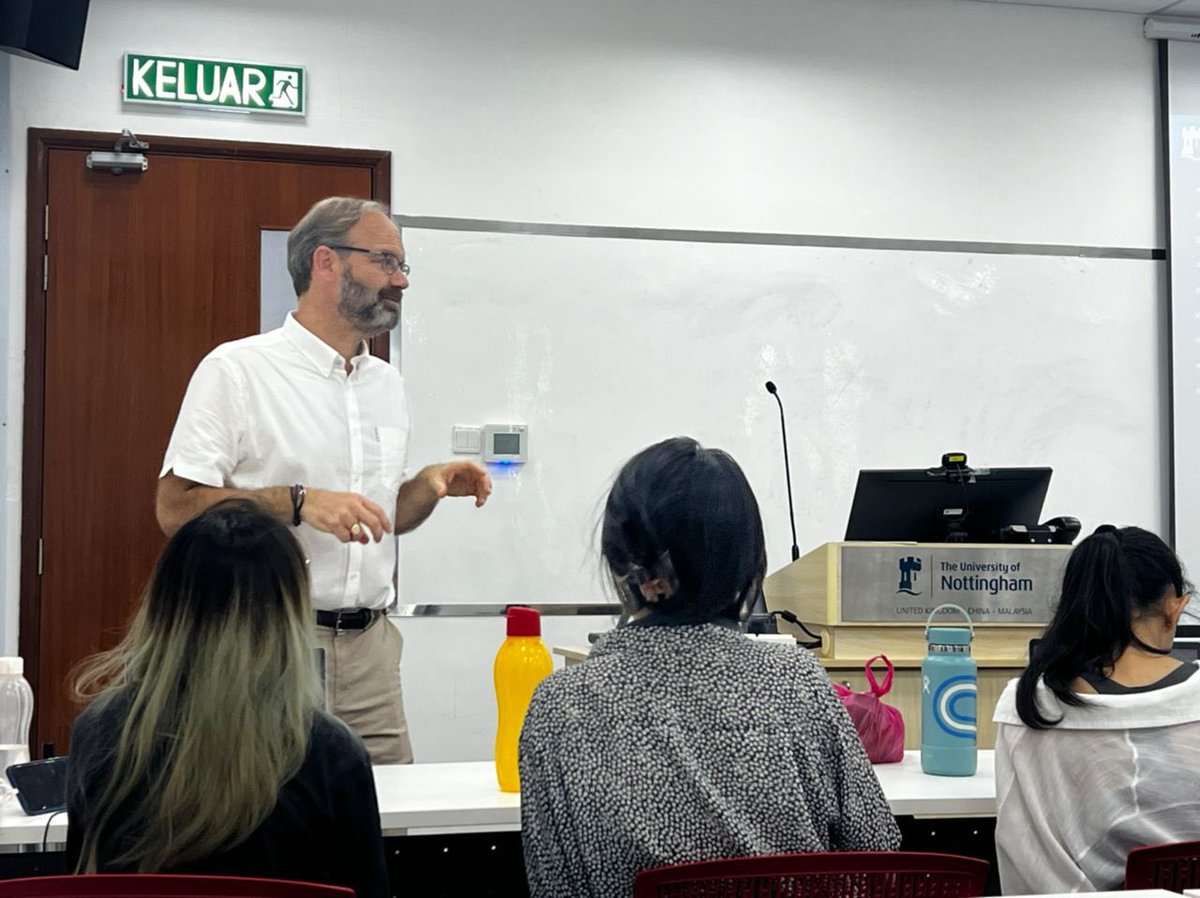 Rewarding afternoon teaching on modern slavery and human trafficking here in Malaysia <a href="/rightsbeacon/">Rights Lab</a> <a href="/RightsTrack/">The Rights Track</a> <a href="/AnthemPress/">Anthem Press</a> <a href="/UNMCProvost/">UNMCProvost</a> <a href="/UoNPressOffice/">Uni of Nottingham Press Office</a> inspiring students!!!!
