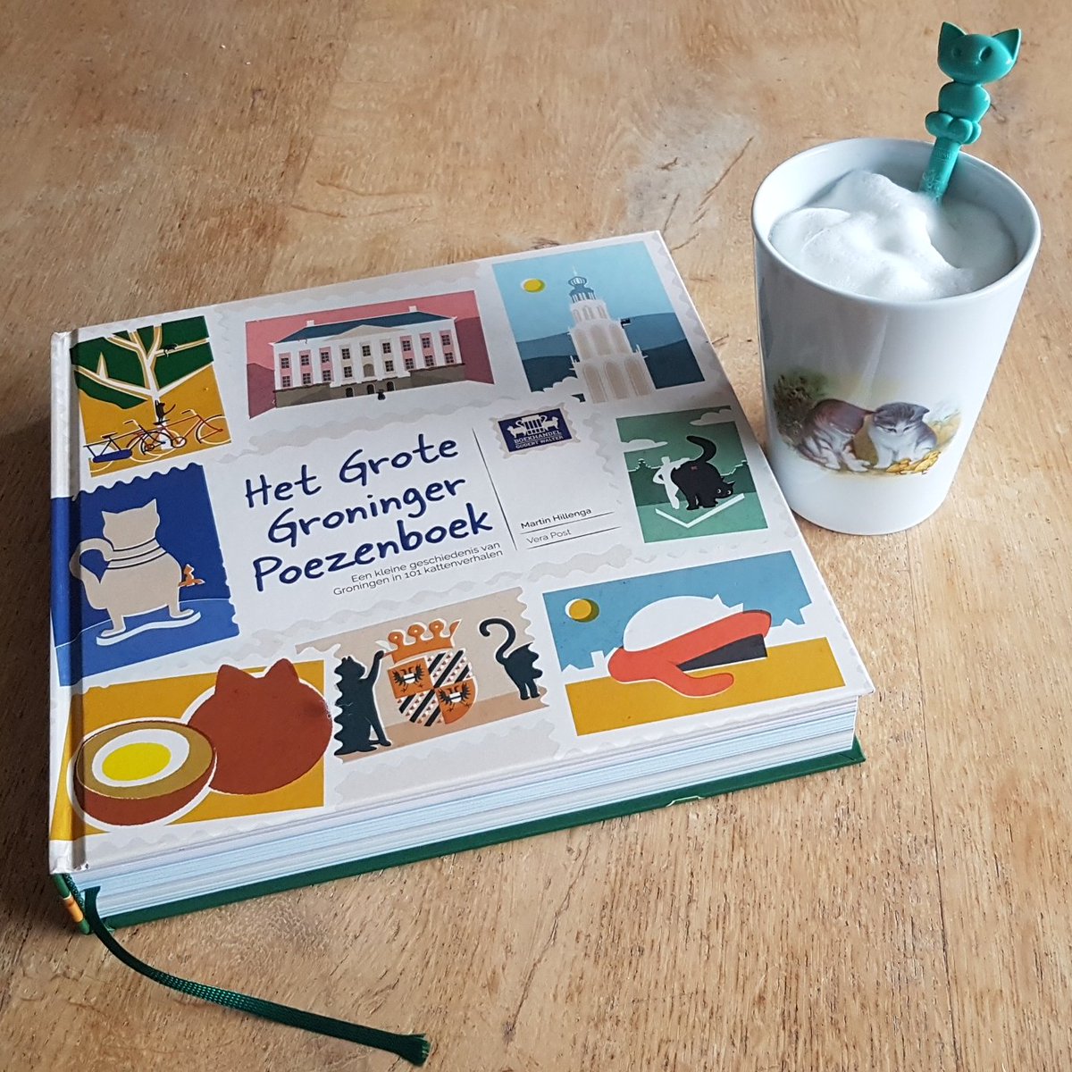Nienke_Eerelman's tweet photo. Ik ben er even niet!
#hetgrotegroningerpoezenboek #nietstoren #kattenenkoffie #prrfectie https://t.co/W6KzCTePX2