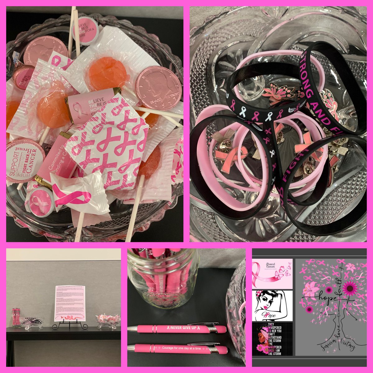 CrystalLandrie's tweet photo. Celebrating and acknowledging DEI at 5861 BDC #BreastCancerAwareness #familyhistory @amyboyer71 @coreena_torres https://t.co/1rme2lttJv