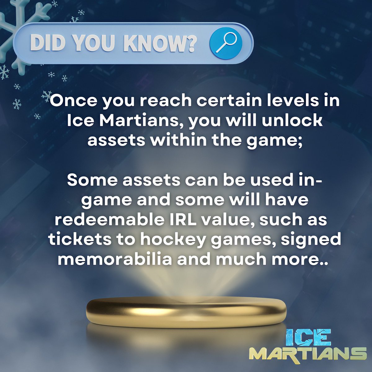 Martians_Verse's tweet image. FUN PUCKS 🏒

What will you redeem? 🤔

#SolanaNFTs #HockeyNFT #PlayAndEarn #SolanaCommunity