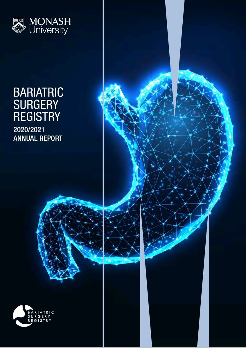 Our 9th Annual Bariatric Surgery Registry Report is out. Find the detailed &amp; summary reports here monash.edu/medicine/sphpm… #bariatricsurgery #ANZMOSS2022