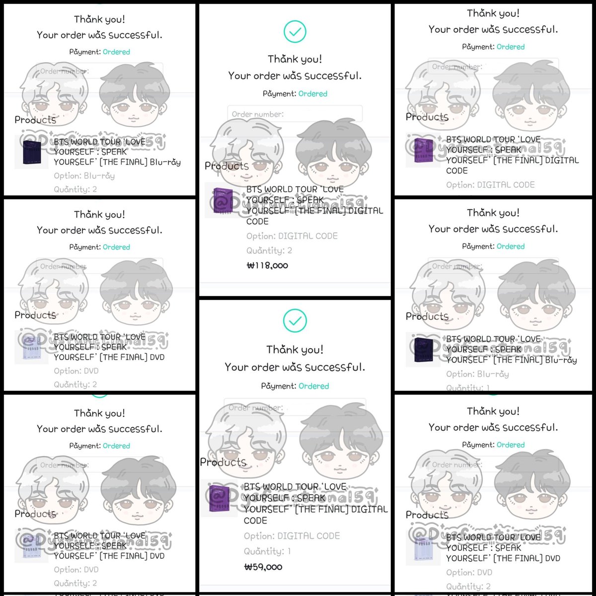 Dysfunctional59's tweet photo. Love Yourself Speak Yourself The Final All Secured !! Thank u po 😊
#Dysfunctional59Update https://t.co/VBxPoN3kXN