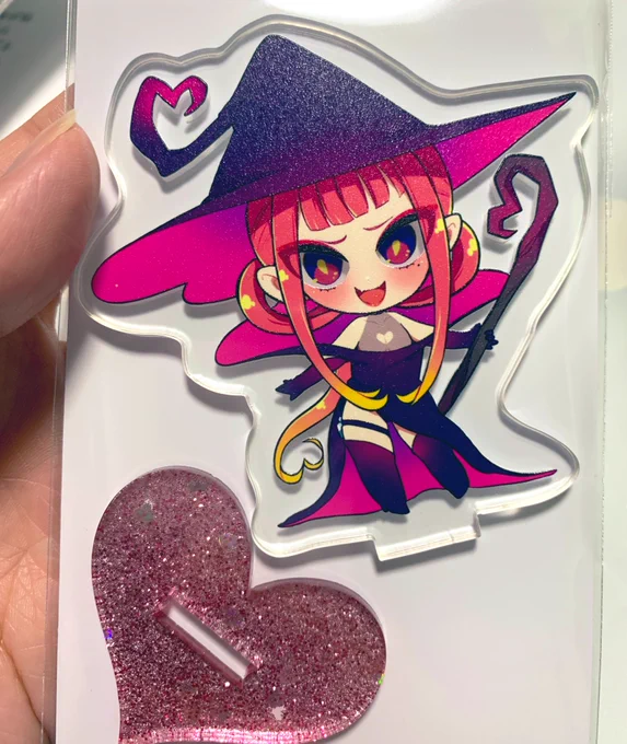 yousei印刷さん( )でお願いしたきょろっとアクスタ(目が動いて見える!)が届きました!めちゃくちゃかわいく綺麗な印刷で感謝ー!! 