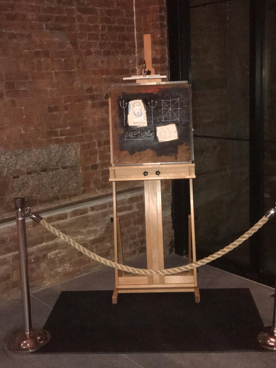 BasquiatNeptune's tweet photo. Neptune on Display Great Jones Street NYC Summer 2019 https://t.co/mK9ZU0HPDr