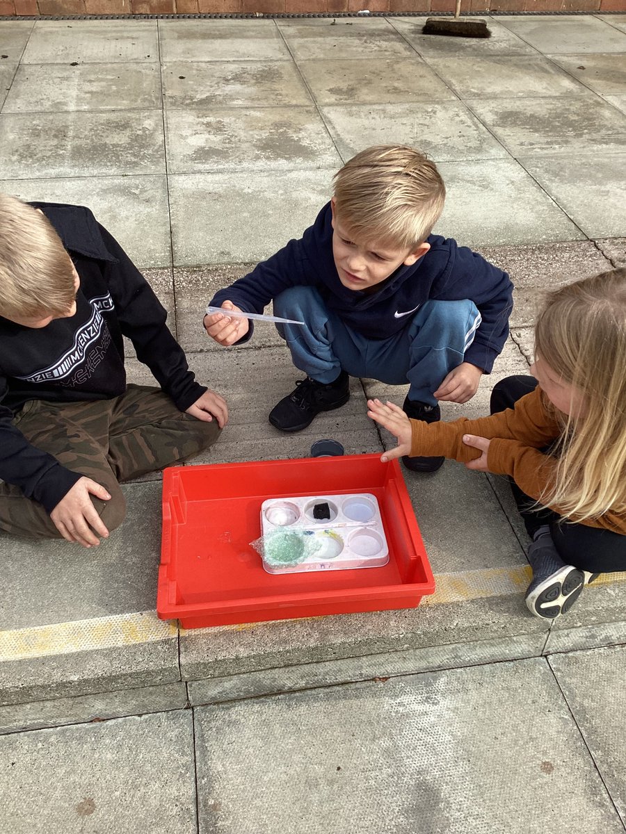 HWPS_Clover's tweet photo. We have been testing the absorbency of different types of paper. Then we created our own investigations to test how quickly other materials absorb. #predict #observingovertime #fairtest #STEM https://t.co/FQyK1rIXuq