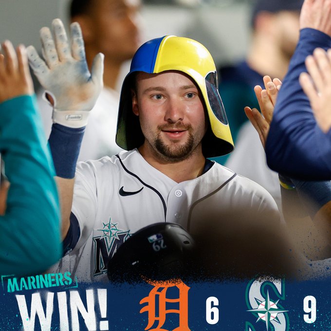 Mariners win! Final score: Mariners 9, Tigers 6