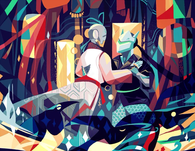 overwatch felt like a fever dream honestly i don't talk about it much anymore. that said. gotta admit i really made some cool art 