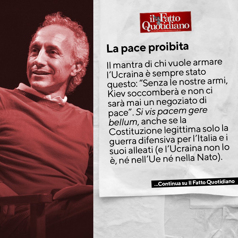 Marco Travaglio tweet media