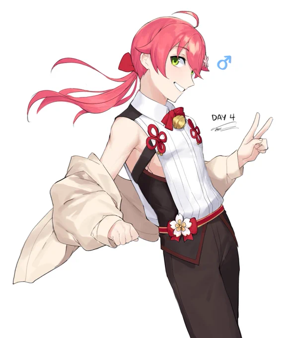 elite otoko#HOLOctober #miko_Art 