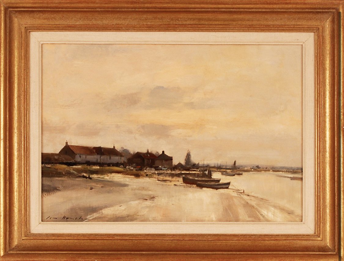 Ian Houston (1934-2021)
“The Hard, Burnham Overy”
Oil on board. Framed
34 x 49cm

Want to know more give us a message or head over to the website now! 😀

#norfolk #norfolkartist #northnofolk #norfolkbeach #eastanglia #fineart #burnhamovery #burnhamoverystaithe #ianhouston