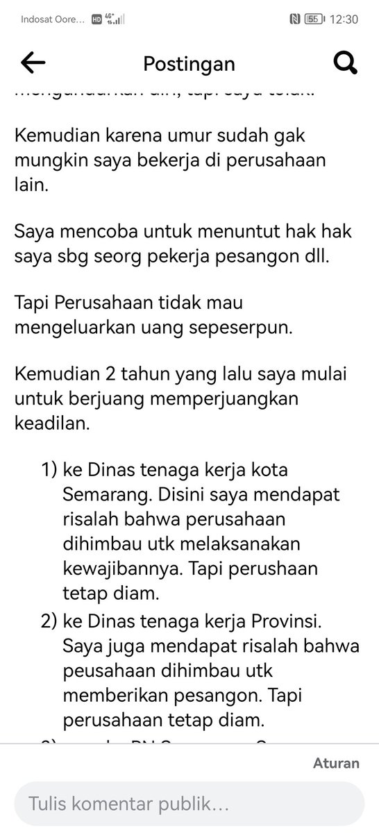 Patrick_Patria's tweet photo. Pak presiden @jokowi 
Pak gubernur @ganjarpranowo 
Pak walikota @hendrarprihadi 
Pak menkopolhulkam @mohmahfudmd 
Pak kapolri @ListyoSigitP
Bisa dibantu pak..
Lagi viral di FB. 
Warga Semarang, seorang supir yg terlunta lunta selama 2 tahun tanpa kepastian hukum. https://t.co/pzkIOSK3sT