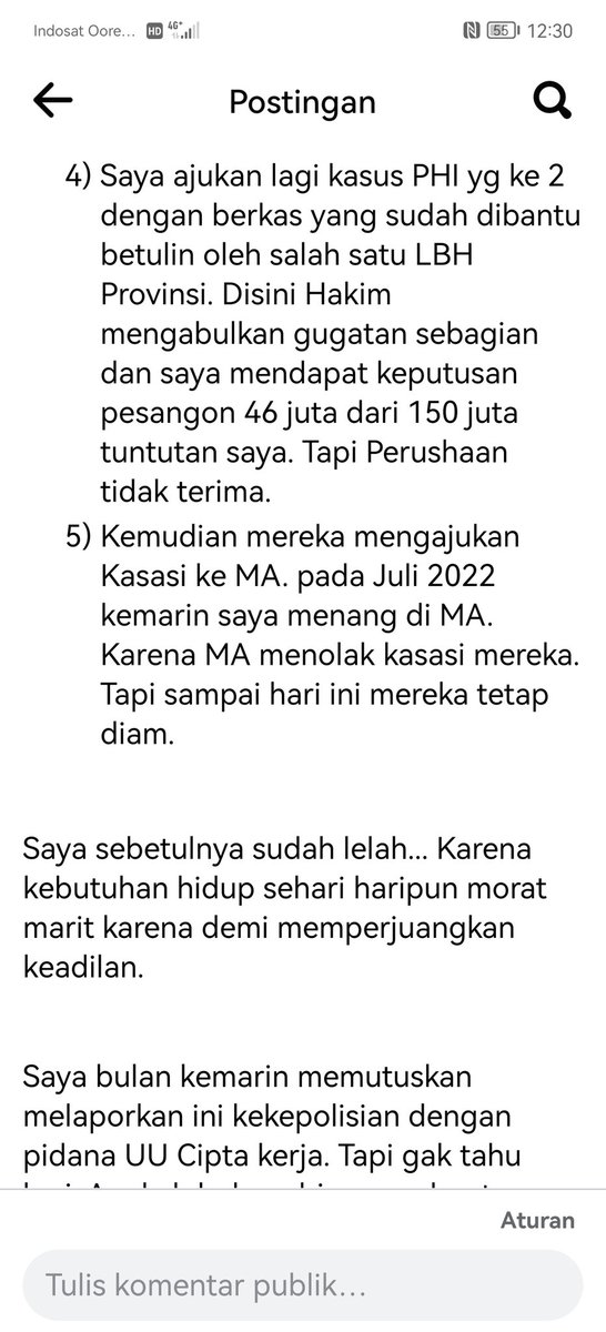 Patrick_Patria's tweet photo. Pak presiden @jokowi 
Pak gubernur @ganjarpranowo 
Pak walikota @hendrarprihadi 
Pak menkopolhulkam @mohmahfudmd 
Pak kapolri @ListyoSigitP
Bisa dibantu pak..
Lagi viral di FB. 
Warga Semarang, seorang supir yg terlunta lunta selama 2 tahun tanpa kepastian hukum. https://t.co/pzkIOSK3sT