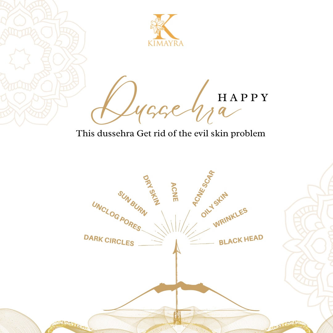 KimayraWorld's tweet photo. Happy Dussehra from Kimayra Family to yours!

May this Dussehra burn all your skincare issues.

#HappyDussehra #festival https://t.co/bfdQfe6uDD