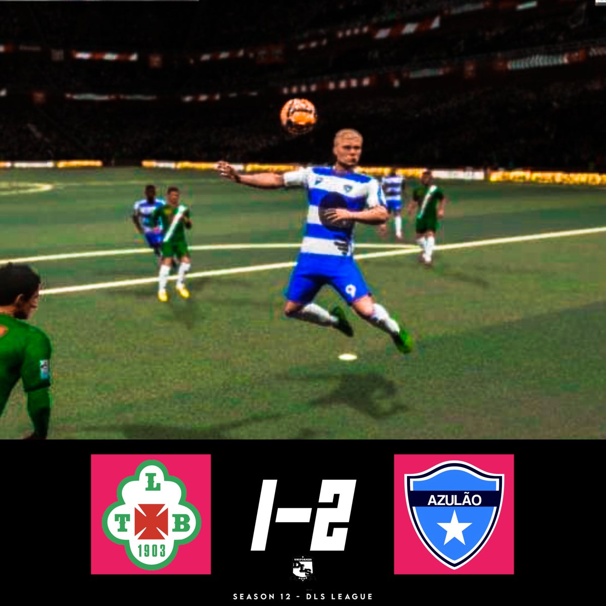 DreamLeagueDLS's tweet photo. Final de Jogo! 🔥

Azulão vence Tuna Luso pela DLS League - Season 12 (DLS22). 

#dls22 #dls #dreamleaguesoccer #dlsleague https://t.co/Dg11QTSOBV