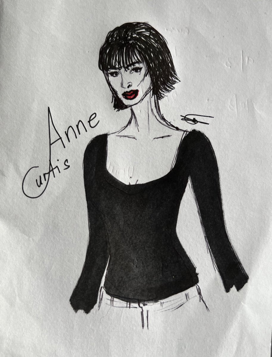 ed4dward's tweet photo. While watching @itsShowtimeNa 
She blown me away with her "karisma". So beautiful @annecurtissmith 

#ShowtimeResbekbekan #AnneCurtis #Quicksketc https://t.co/92gF0wZoqn