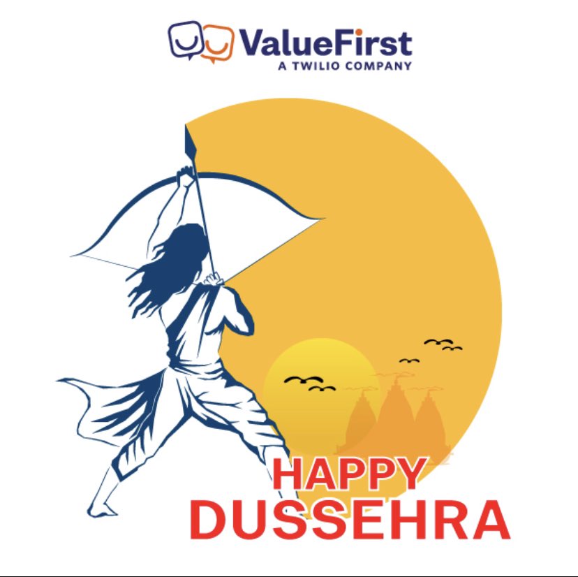 Let’s start a great life by conquering our eternal 5 evils – Kaam, Krodh, Lobh, Moh, Ahankar.

Let’s take the oath to give a dimension to our life on this auspicious festival. A very happy Dussehra everyone!

#ValueFirst #dussehra2022