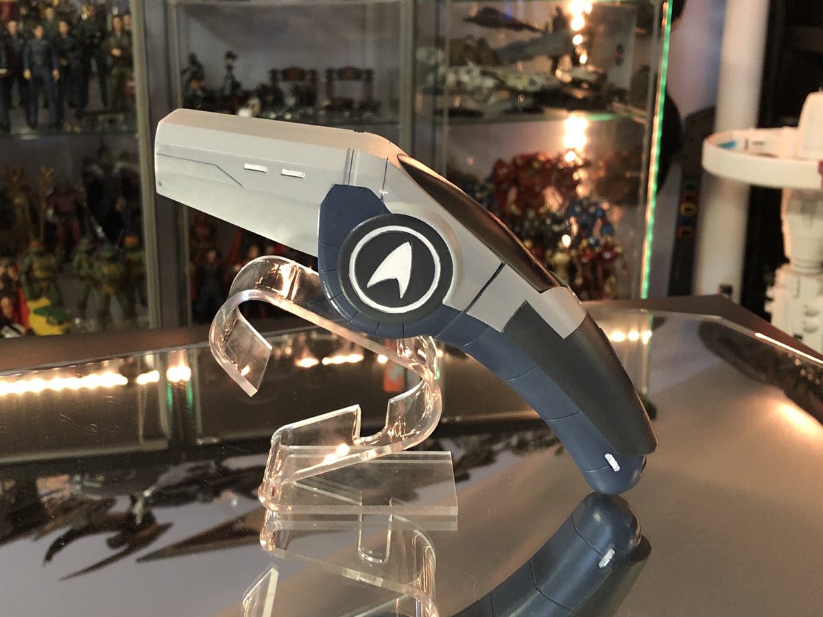 GeekToyLove's tweet photo. I wasn’t having any luck in Fortnite so I finished the #StarTrekProdigy phaser instead. Definitely a baby DustBuster. Muuuch bigger than some of the previous stand alone Type 1 phasers
#2022Projects #GeekDen
Get your file from @limeybuilds and if you need a print dm me https://t.co/0rewFISuIP