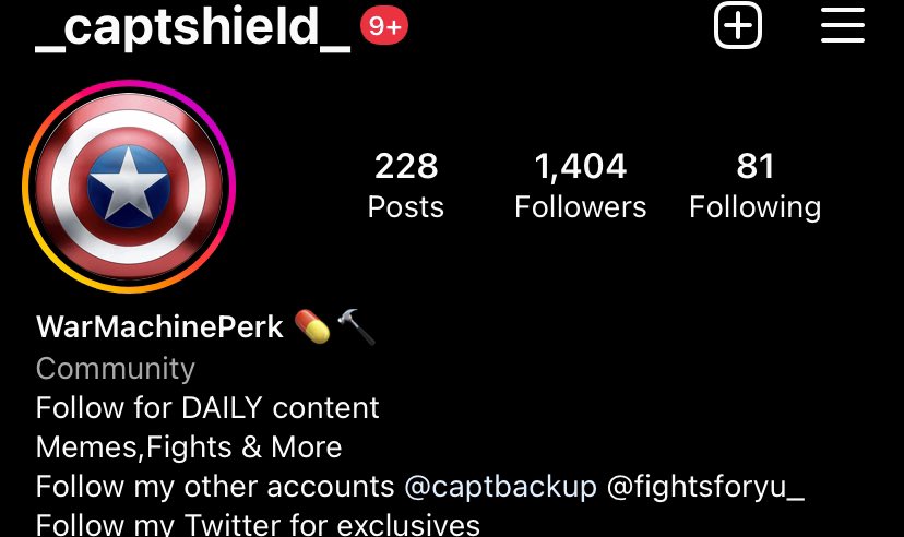 WarMachinePerk's tweet photo. Follow my ig https://t.co/bBYYiIbr3e