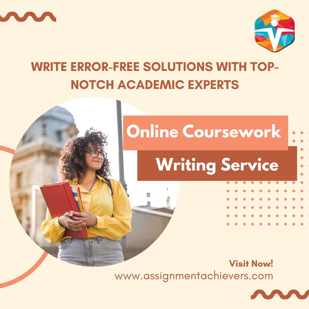assignmenteam's tweet image. We have got you covered. Avail of top-notch Coursework help from Assignment Achievers and get better grades.
#assignmentachievers #courseworkhelp #courseworkhelper #onlinecourseworkhelp #courseworkhelponline #courseworkwriter