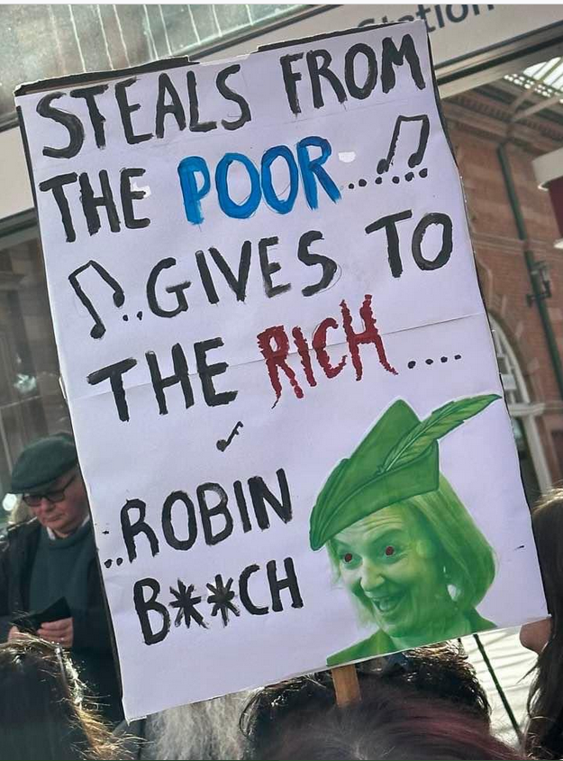 Saccaguru's tweet photo. #ToriesOut90 #EnoughIsEnough #GeneralElectionNow #RobinBitch👇 https://t.co/UejcFliCSf