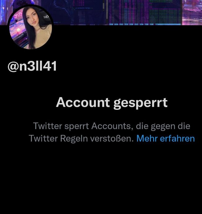 #FreeNella
Jeder Abschaum kann posten was er will
Und Twitter sperrt Nella
War das eure Praktikantin 
Christel Mett ??
