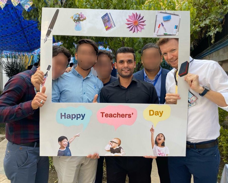 AtRiskTeachers's tweet photo. Happy #WorldTeachersDay2022 to teachers in Afghanistan. Those who worked for #BritishCouncil still live in hiding as a result of the work they did for us. Let's get them to safety.
#AtRiskTeachers @FCDOGovUK @ukhomeoffice @JamesCleverly #EDI @trussliz #SoftPowerFailure https://t.co/GCeaVHvNRR