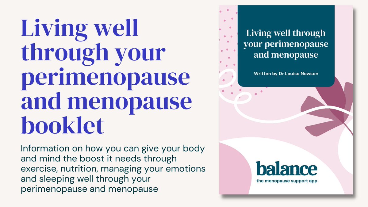 drlouisenewson's tweet photo. Every system in your body can be affected by falling hormones during the perimenopause and menopause. It's important you look after yourself in every way possible.

Read more in this booklet: https://t.co/F81Bb69MDk https://t.co/hF8ovL4r4z