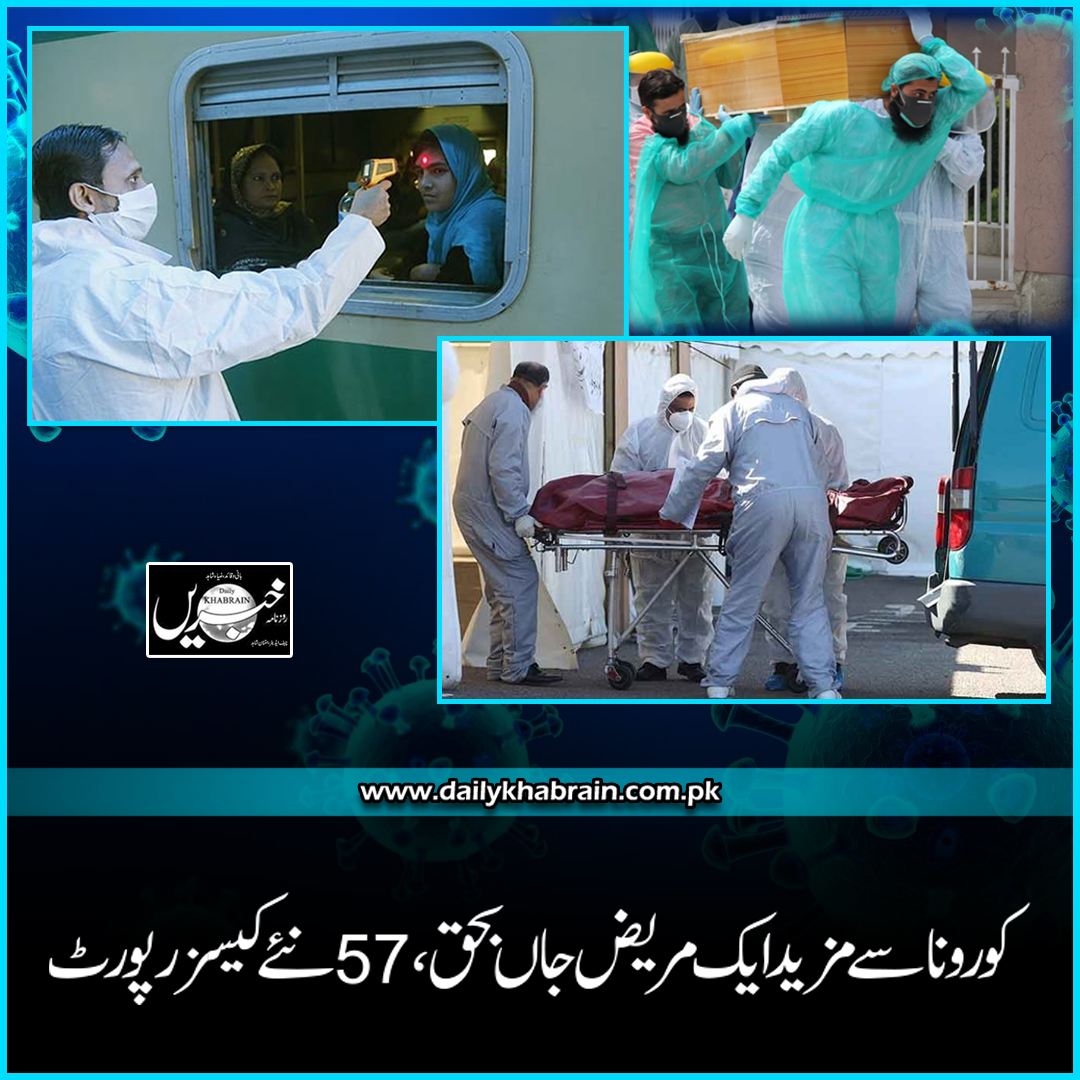 daily_khabrain's tweet photo. کورونا سے مزید ایک مریض جاں بحق، 57 نئے کیسز رپورٹ
https://t.co/P6ncKbRX7C
Tap on the link to read full story 👆
#COVID19
#casesincreased
#covid2022
#khabraindigital
#channelfivepakistan
#khabrainmediagroup https://t.co/s6cjenEPTW