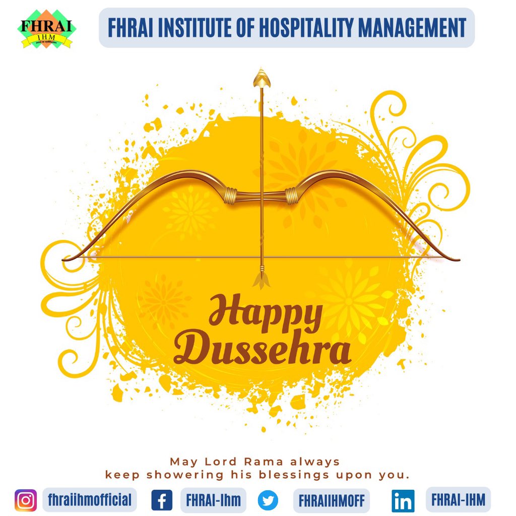 FHRAIIHMOFF's tweet photo. Happy Dussehra..!!

#dussehra #happydussehra #navratri #festival  #india #diwali #indianfestival #celebration #dussehraspecial #festive #instagram #vijayadashami #festivals #ravan #dussehrawishes #ram #culture #dussehrafestival #ravana #ethnicwear  #festivevibes #festiveseason https://t.co/B6d5QAzjcf