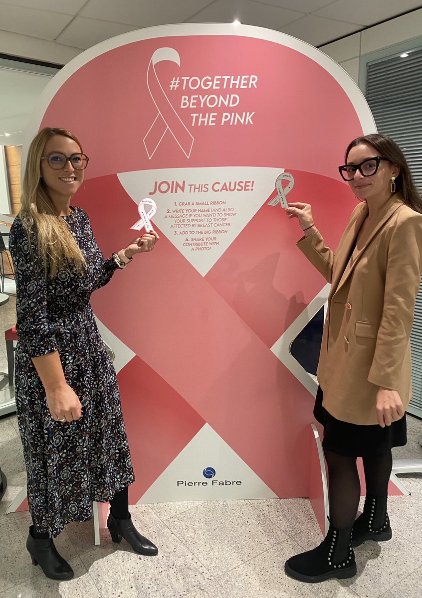 CBacou's tweet photo. 🎗️#OctobreRose2022 🎗️

L’#équipe Retail #PierreFabre en photo pour montrer son #engagement pour la prévention et la #sensibilisation du #cancer du #sein.. 

#MOBILISEZVOUS 💖🌸💝🌺🎀

Chaque action a ses impacts, ses conséquences.. 🤞🏽🫶🏽 https://t.co/eDEOhRPBJp