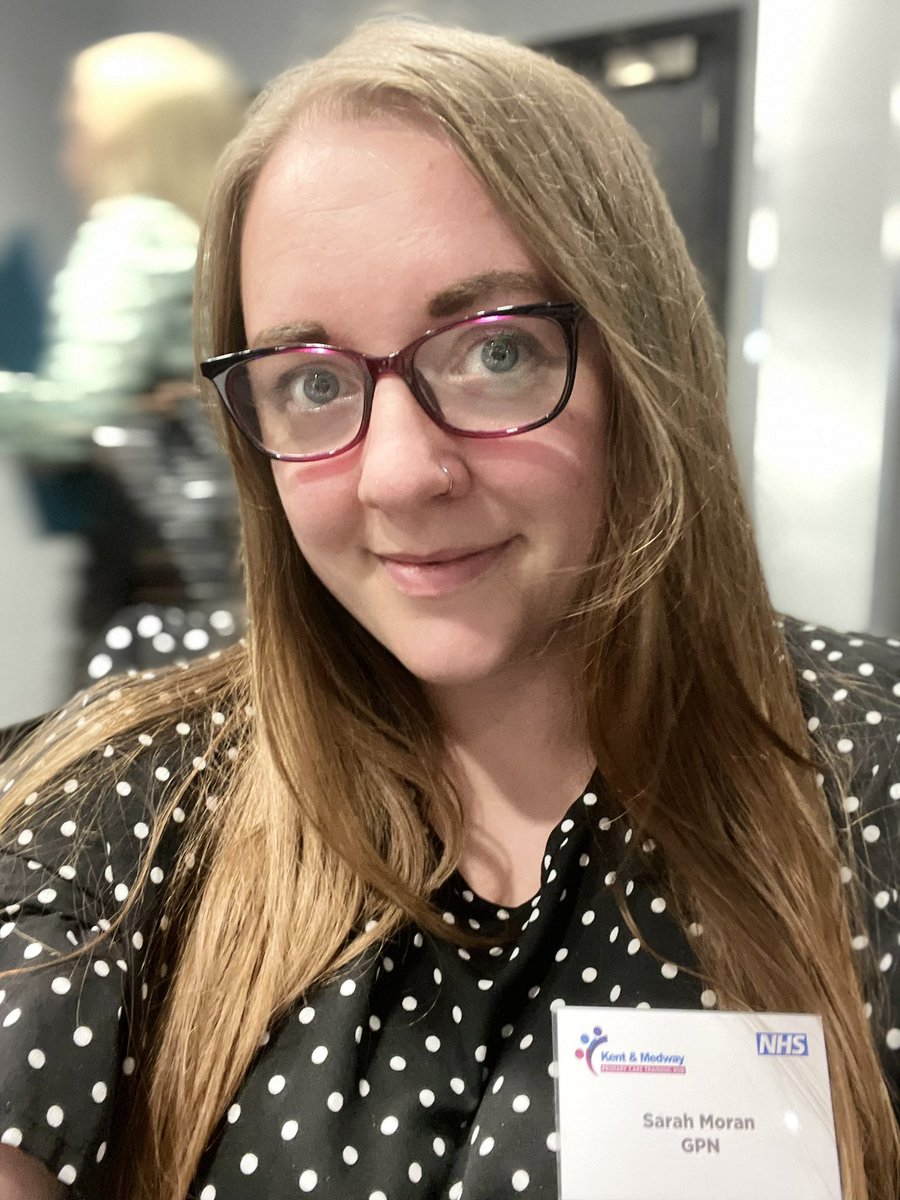 It was so nice to have my job role on a badge at training yesterday ❤️ #NQN #GPN #PracticeNurse #PrimaryCare